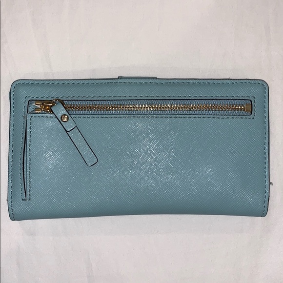 Kate spade blue bifold wallet - Picture 2 of 3